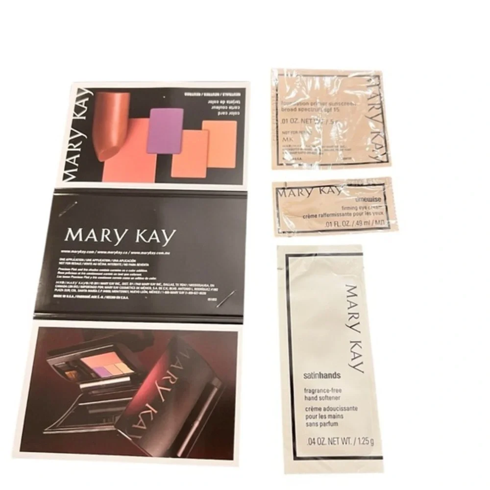 Mary‎ Kay Lot Assorted Samples New & Discontinued Colors Single Use Travel #105